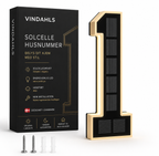 Vindahls Husnumre | Oplyste & Soldrevne