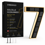 Vindahls Husnumre | Oplyste & Soldrevne