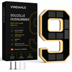 Vindahls Husnumre | Oplyste & Soldrevne