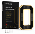 Vindahls Husnumre | Oplyste & Soldrevne